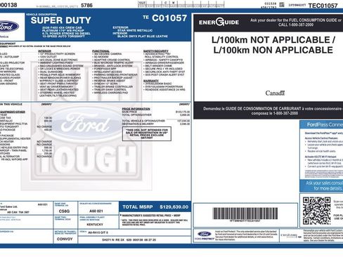 Certified 2026 Ford F450 Platinum w/ FX4 Off-Road Package AWD/4WD image 49