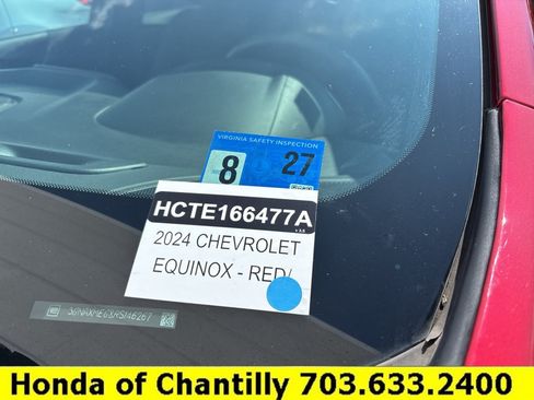 Used 2024 Chevrolet Equinox RS w/ RS Leather Package FWD image 33