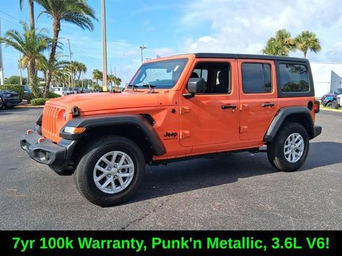 Used 2023 Jeep Wrangler Unlimited Sport AWD/4WD image 3