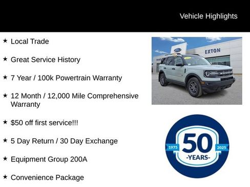 Certified 2022 Ford Bronco Sport Big Bend w/ Convenience Package image 7