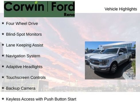 Used 2021 Ford F150 King Ranch w/ Equipment Group 601A High AWD/4WD image 7