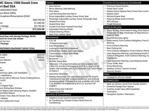 Used 2025 GMC Sierra 1500 Denali AWD/4WD image 35