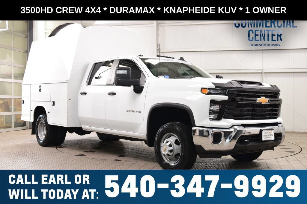 Used 2024 Chevrolet Silverado 3500 W/T w/ WT Convenience Package AWD/4WD image 1