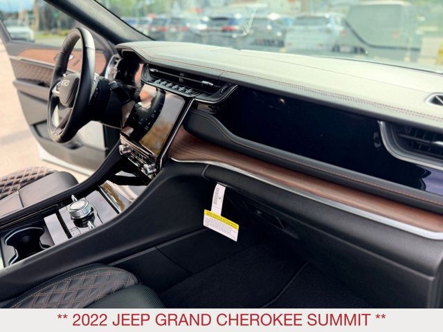 Certified 2022 Jeep Grand Cherokee Summit w/ Adv Protech Group IV AWD/4WD image 63