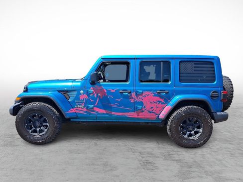 Used 2020 Jeep Wrangler Unlimited Sahara AWD/4WD image 2