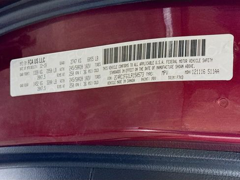 Used 2020 Chrysler Pacifica Touring w/ S Appearance Package image 42