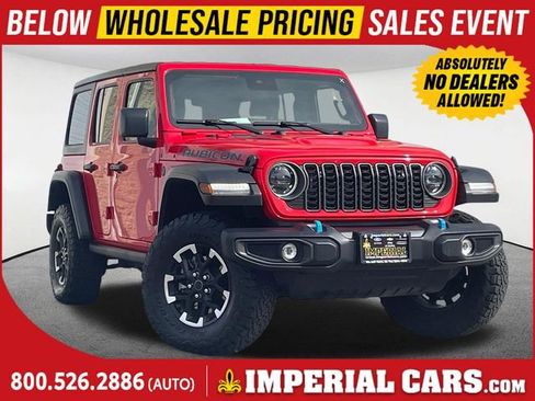 Used 2025 Jeep Wrangler Unlimited Rubicon 4xe w/ Safety Group AWD/4WD image 1