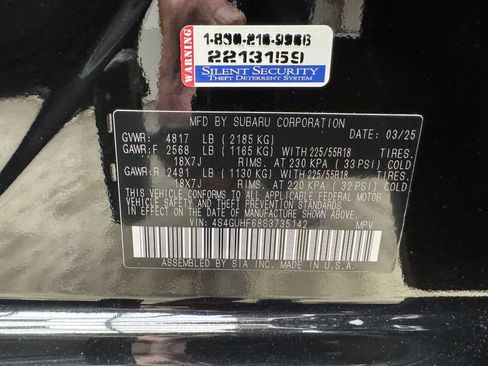 Used 2025 Subaru Crosstrek 2.5i Sport w/ Crosstrek Mirror Package AWD/4WD image 30