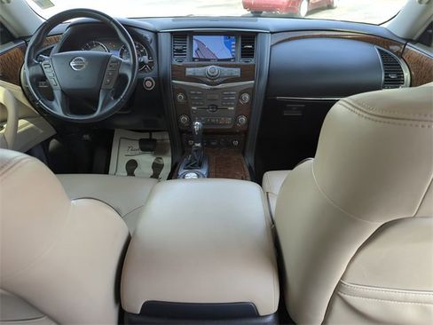 Certified 2019 Nissan Armada Platinum w/ Captain's Chairs Package image 25