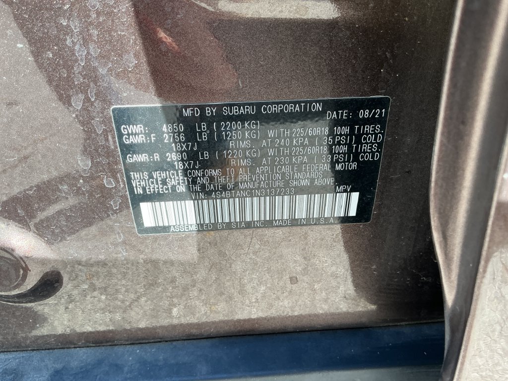 Used 2022 Subaru Outback Limited AWD/4WD image 32