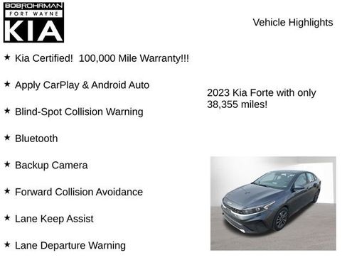 Certified 2023 Kia Forte LXS w/ LXS Technology Package image 7