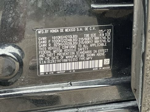 Used 2024 Honda HR-V EX-L image 45