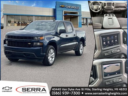 Used 2021 Chevrolet Silverado 1500 Custom image 1
