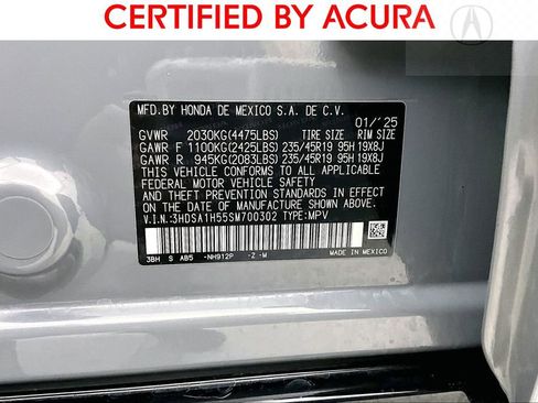 Certified 2025 Acura ADX A-Spec image 42
