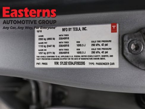 Used 2018 Tesla Model 3 Long Range AWD/4WD image 29