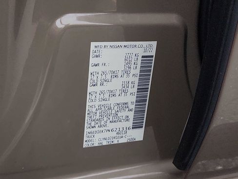 Used 2023 Nissan Frontier PRO-4X w/ Pro Convenience Package image 27