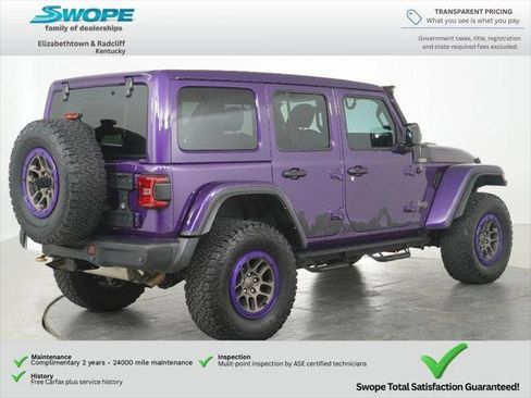 Certified 2023 Jeep Wrangler Unlimited Rubicon 392 w/ Xtreme Recon 35" Tire Package AWD/4WD image 3