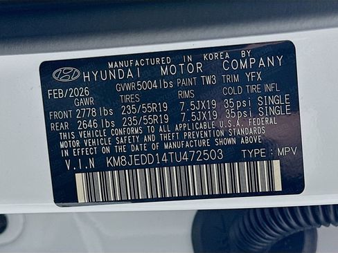 New 2026 Hyundai Tucson Limited image 24