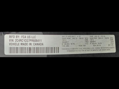 Used 2023 Chrysler Voyager LX FWD image 65