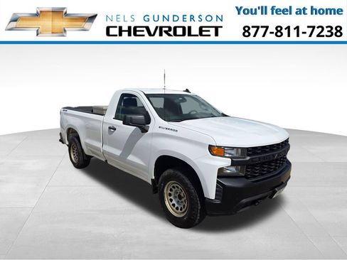 Used 2021 Chevrolet Silverado 1500 W/T w/ WT Value Package AWD/4WD image 1