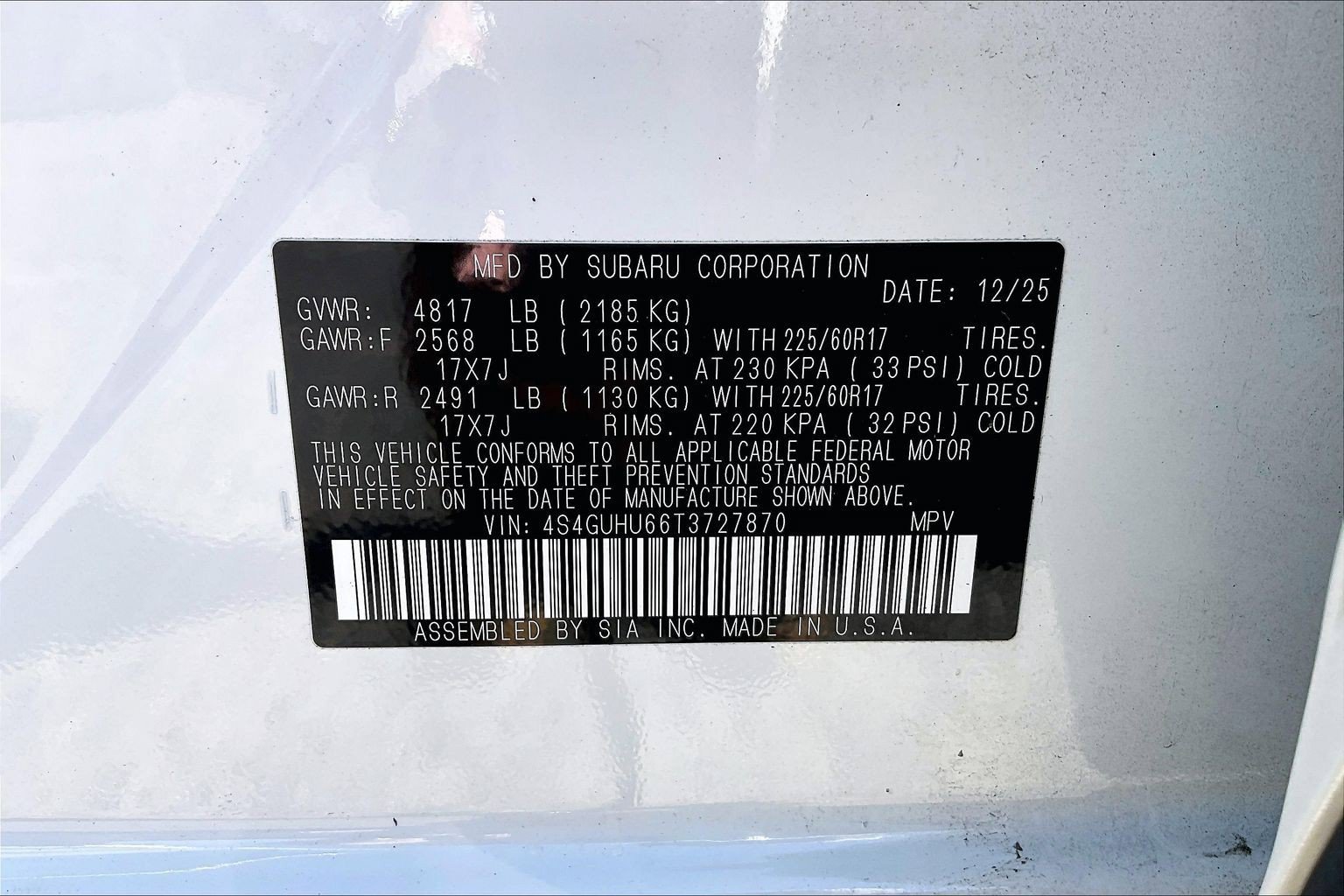 Certified 2026 Subaru Crosstrek 2.5i Wilderness w/ Wilderness Package AWD/4WD image 33