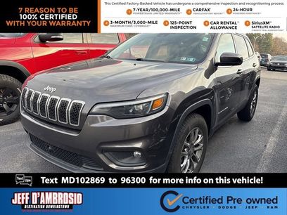 Certified 2021 Jeep Cherokee Latitude Lux w/ Comfort/Convenience Group