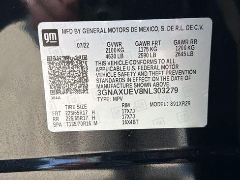 Used 2022 Chevrolet Equinox LT AWD/4WD image 29