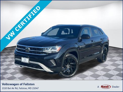 Certified 2023 Volkswagen Atlas Cross Sport SE w/ Panoramic Sunroof Package image 1