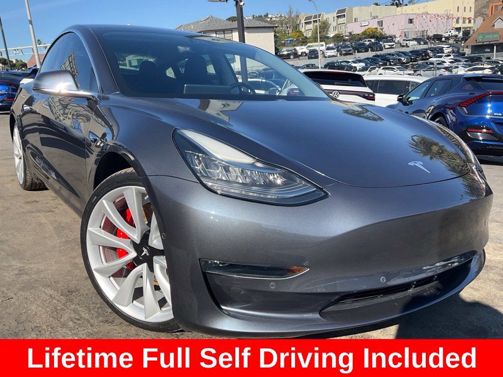 Used 2018 Tesla Model 3 Performance AWD/4WD image 1