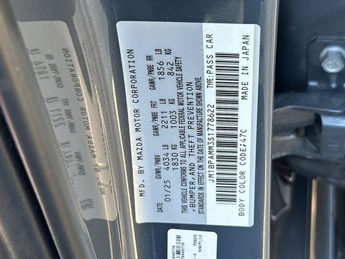 Certified 2025 MAZDA MAZDA3 2.5 S Hatchback w/ Premium Pkg FWD image 29