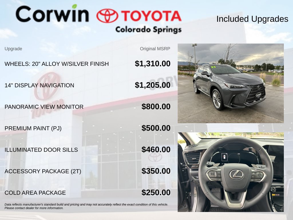 Used 2025 Lexus NX 350 AWD w/ Accessory Package (2T) image 4