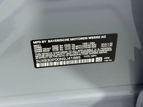 Used 2022 BMW X3 M40i image 49