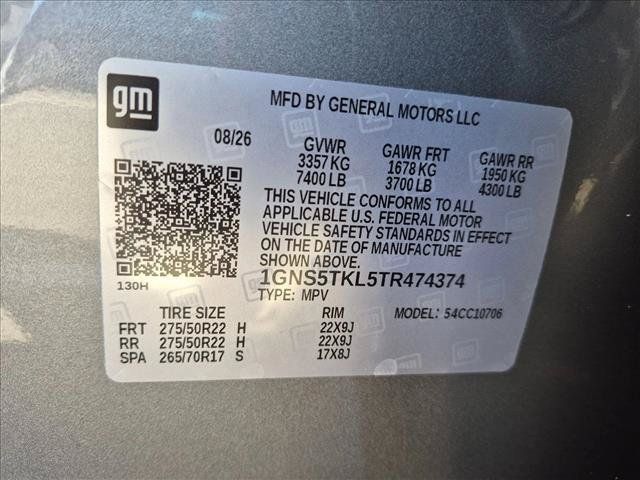 New 2026 Chevrolet Tahoe High Country RWD image 17