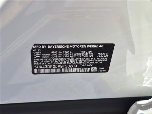 Certified 2023 BMW X3 sDrive30i w/ Premium Package RWD image 25