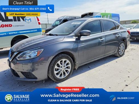 Used 2018 Nissan Sentra SV FWD image 1