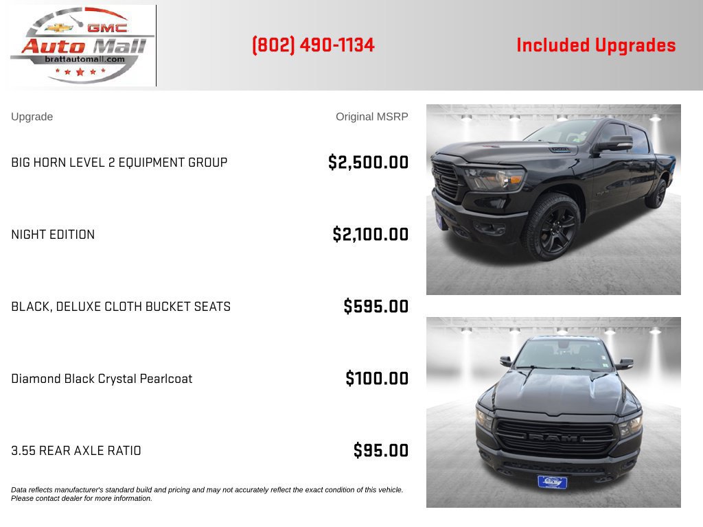 Used 2021 RAM 1500 Big Horn AWD/4WD image 4