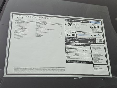 New 2026 Mercedes-Benz GLC 300 4MATIC image 48