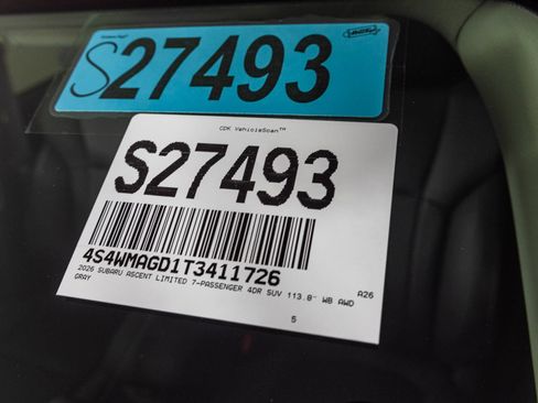 Used 2026 Subaru Ascent Limited AWD/4WD image 59