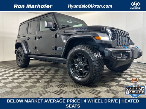 Used 2023 Jeep Wrangler Unlimited w/ Cold Weather Group AWD/4WD image 1