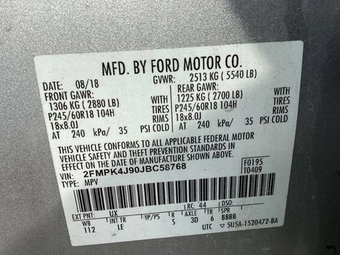 Used 2018 Ford Edge SEL w/ Equipment Group 201A AWD/4WD image 37