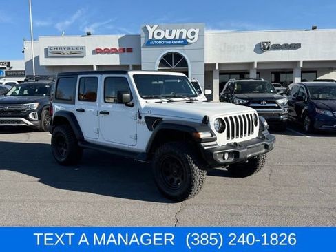 Used 2020 Jeep Wrangler Unlimited Sport image 1