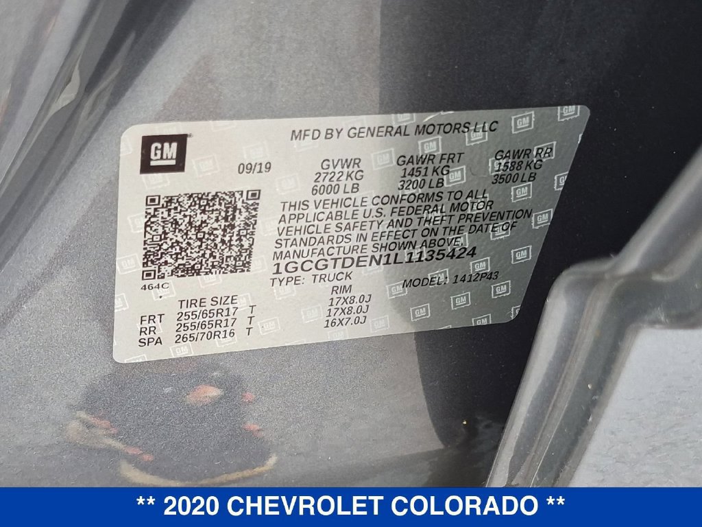 Used 2020 Chevrolet Colorado Z71 AWD/4WD image 35