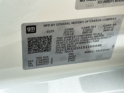 New 2025 Chevrolet Silverado 1500 LTZ image 21