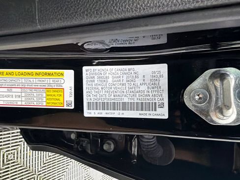 Used 2025 Honda Civic Sport image 30