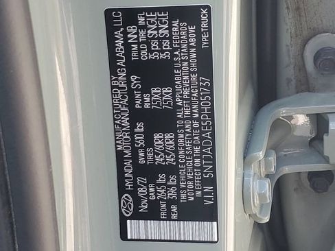 Certified 2023 Hyundai Santa Cruz SE AWD/4WD image 34