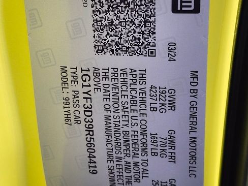 Used 2024 Chevrolet Corvette Z06 image 25