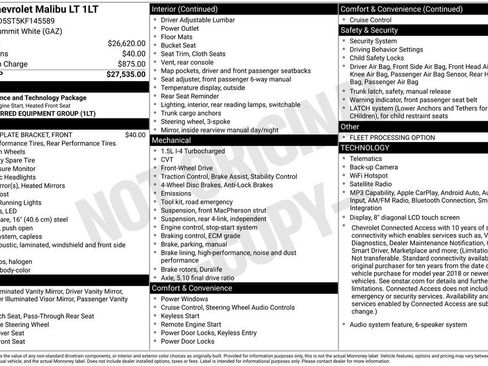 Used 2019 Chevrolet Malibu LT FWD image 27
