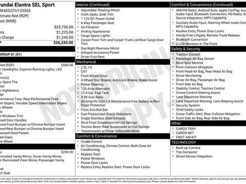New 2026 Hyundai Elantra Sport image 18