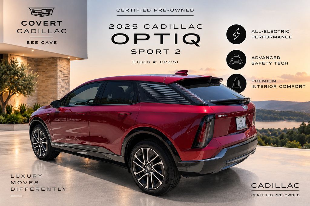 Certified 2025 Cadillac Optiq Sport 2 w/ LPO, Floor Liner Package AWD/4WD image 3