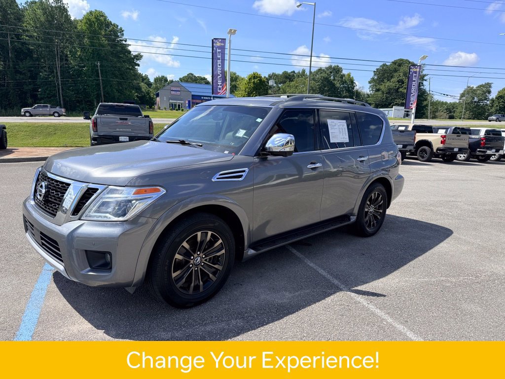 Used 2017 Nissan Armada Platinum w/ Captain Seat Package AWD/4WD image 2